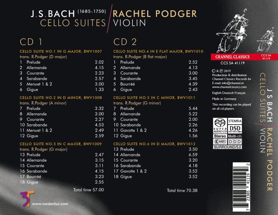 Bach: Cello Suites - slide-1