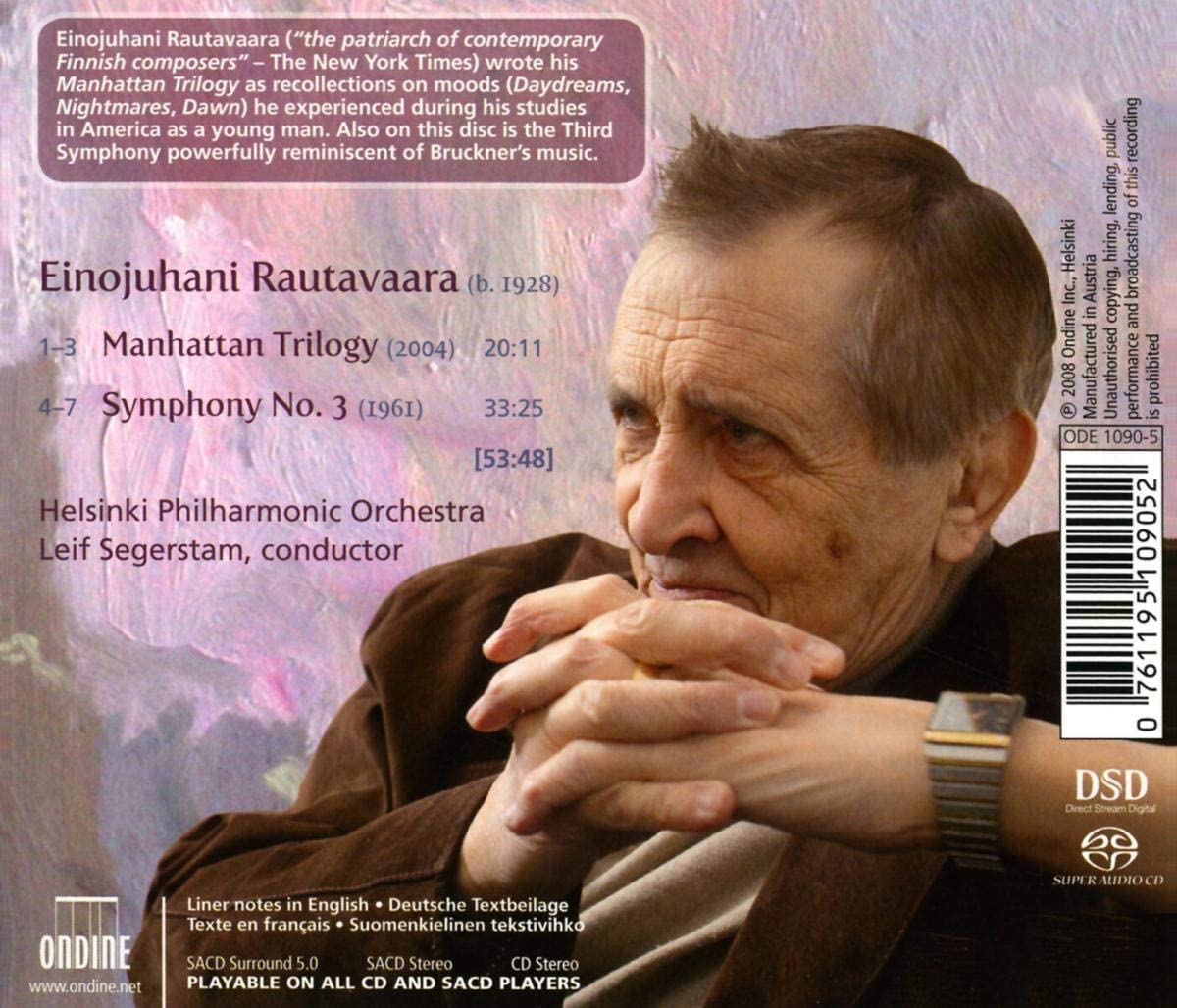 Rautavaara: Manhattan Trilogy & Symphony No. 3 - slide-1