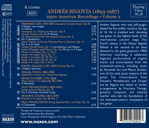 SEGOVIA Andres: American Recordings Vol. 2 - slide-1