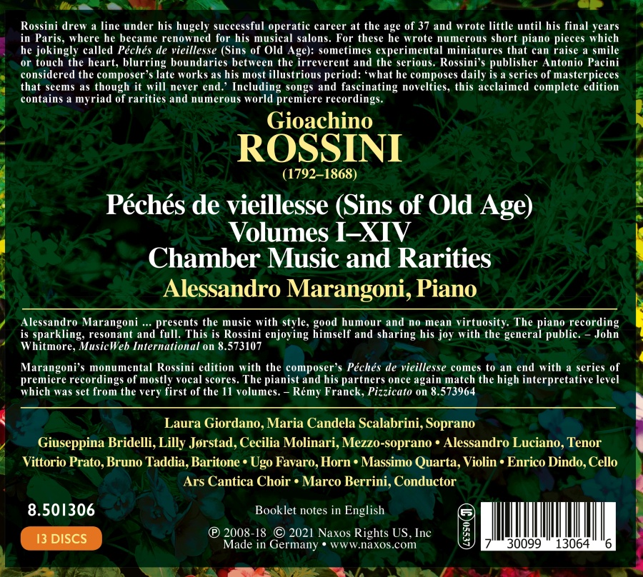 Rossini: Complete Piano Music - Péchés de vieillesse - slide-1