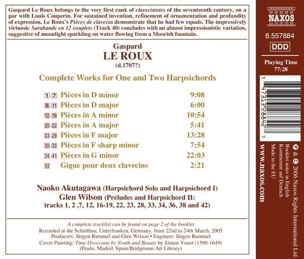 ROUX: Harpsichord works - slide-1