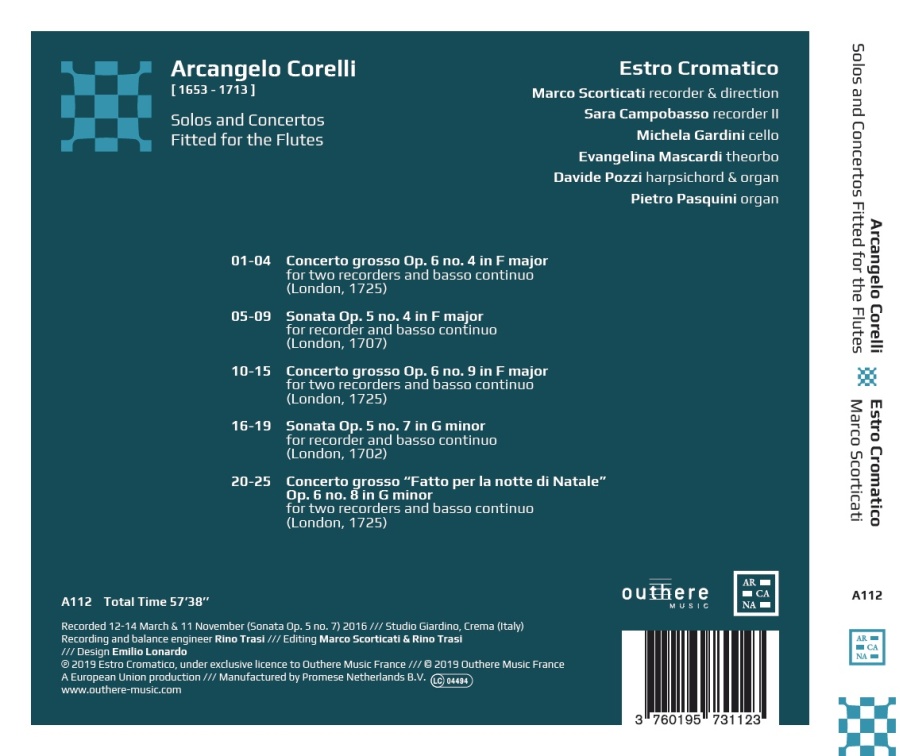 Corelli: Solos & Concertos Fitted for the Flutes - slide-1