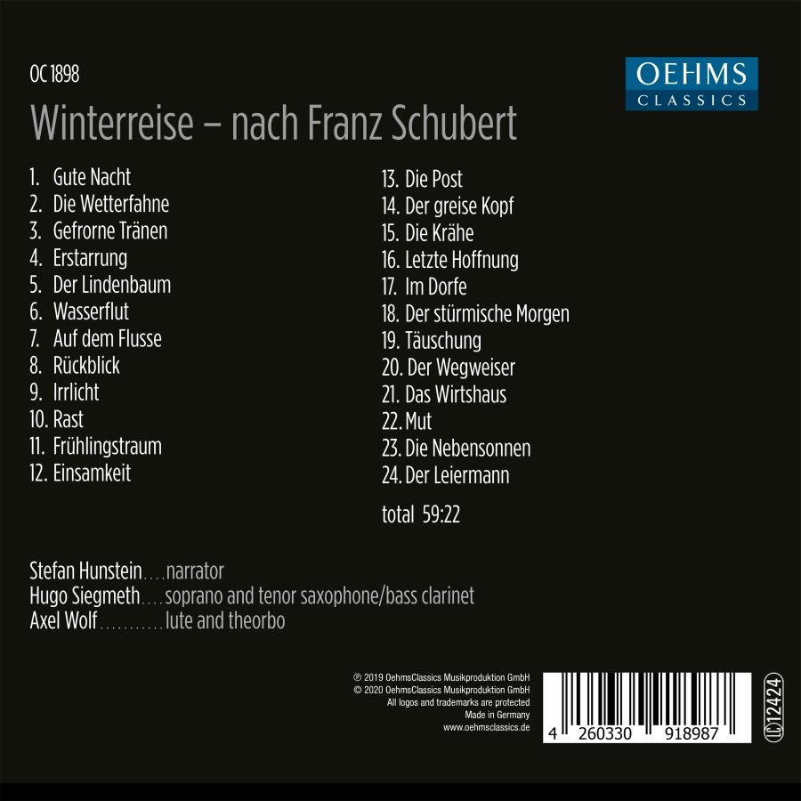 Winterreise nach Franz Schubert - slide-1