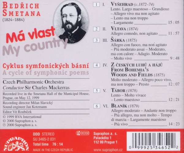 Smetana: My Country (Ma Vlast) - slide-1