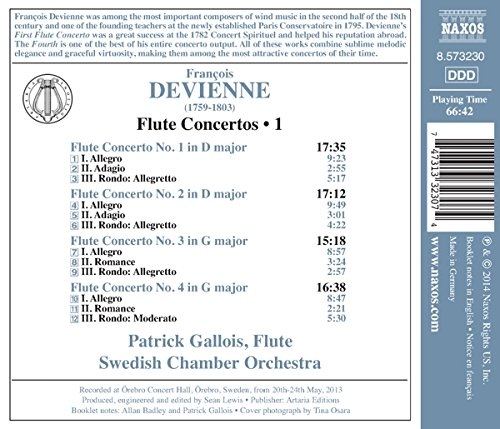 Devienne: Flute Concertos Vol. 1 - Nos. 1-4 - slide-1