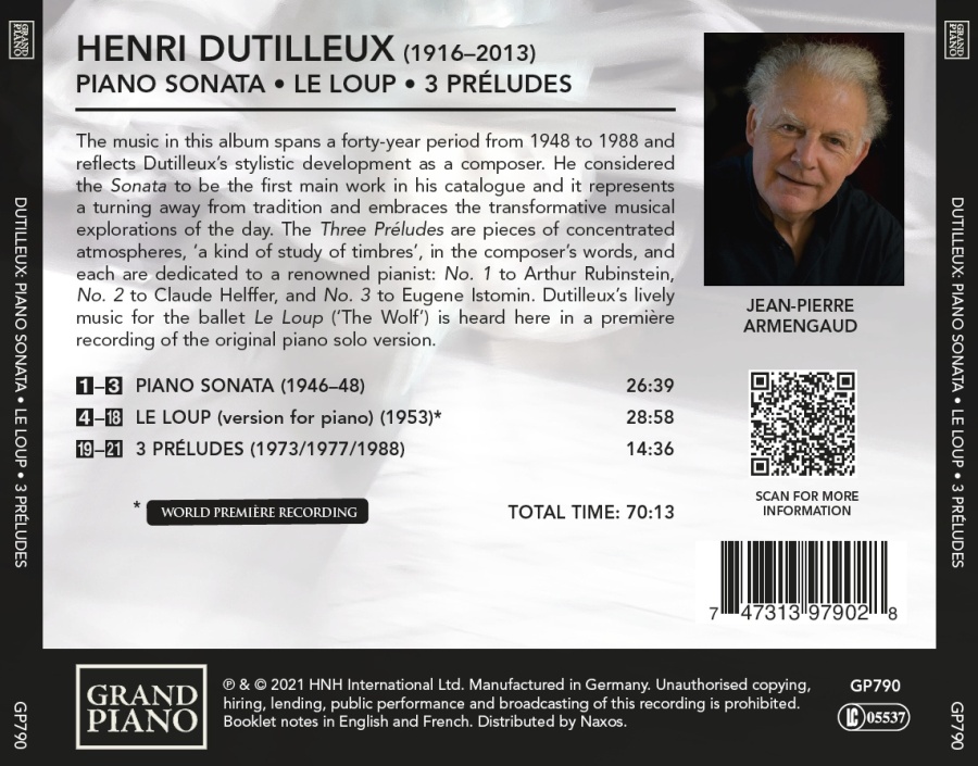 Dutilleux: Piano Works - slide-1