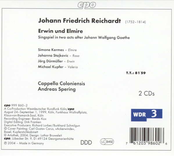 REICHARDT: Erwin und Elmire - slide-1