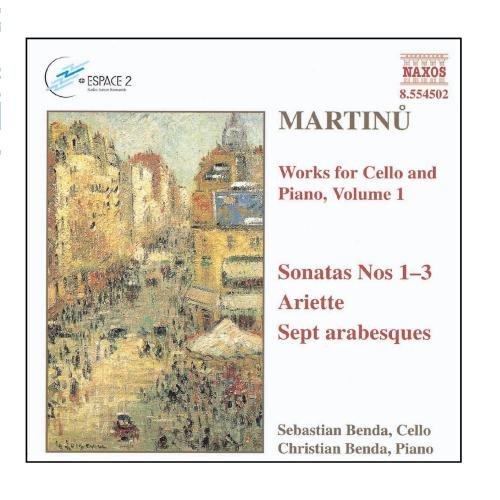 MARTINU: Works for Cello vol. 1