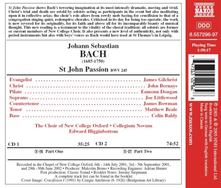 BACH: St. John Passion (Johannes-Passion BWV 245) - slide-1