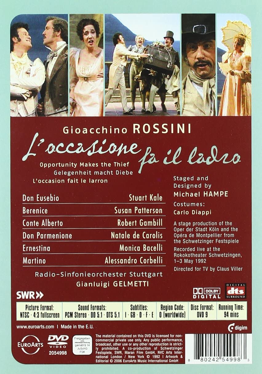 Rossini: L'Occasione fa il ladro - slide-1