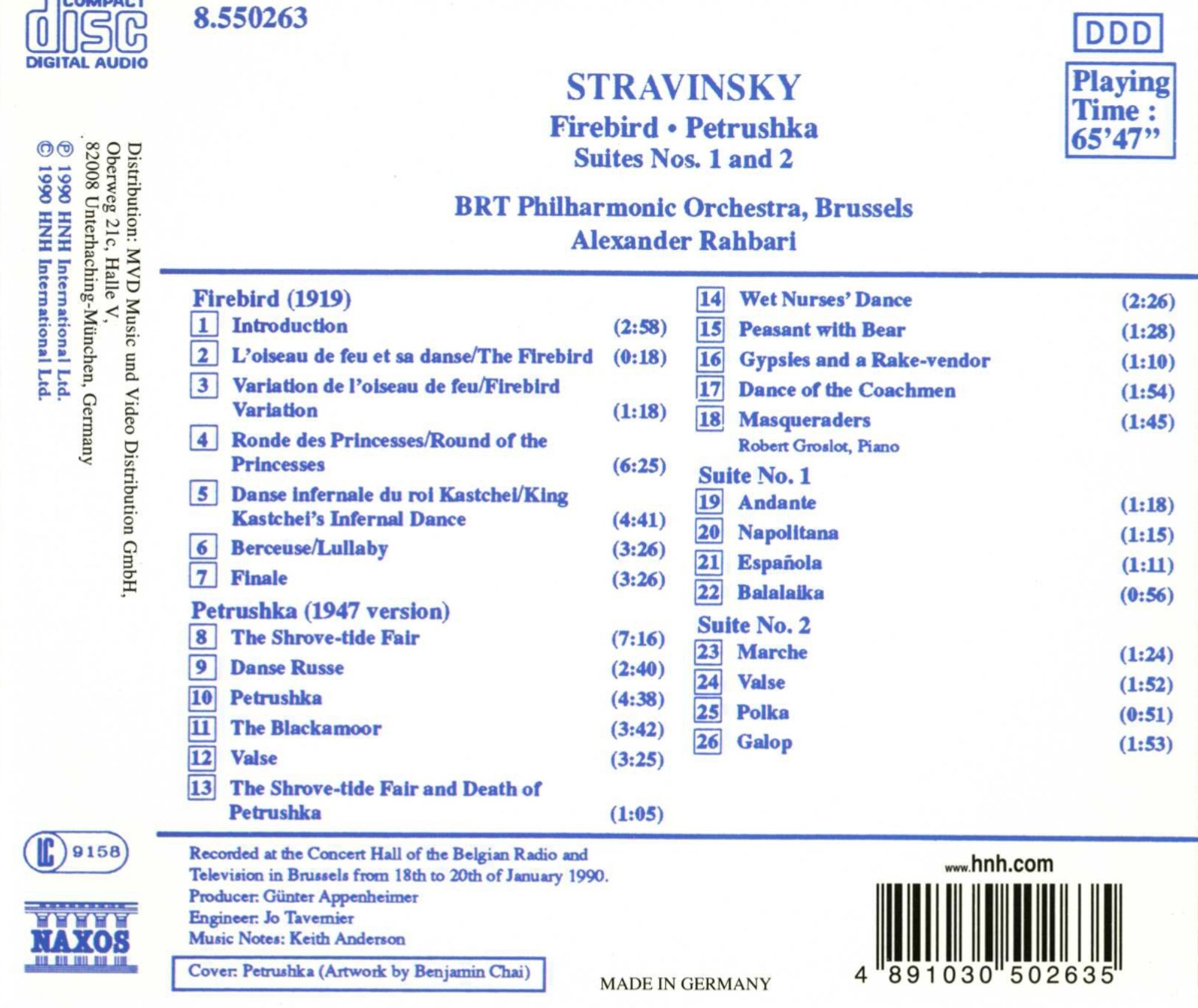 STRAVINSKY: Firebird & Petrushka - slide-1