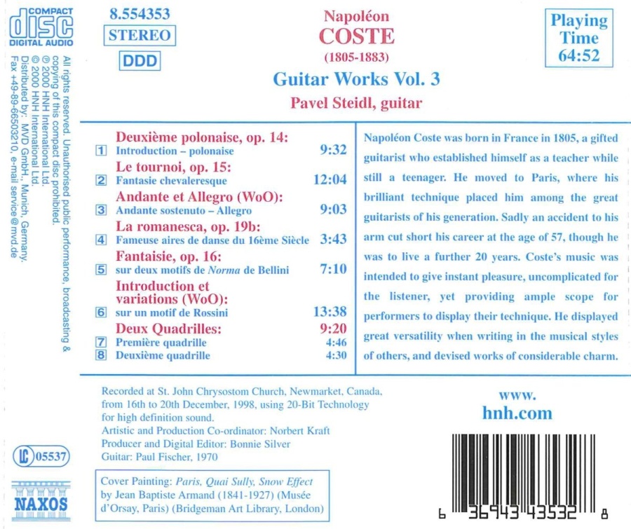 COSTE: Guitar Works, Vol. 3 - slide-1