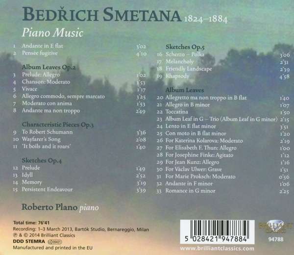 Smetana: Piano Music - slide-1
