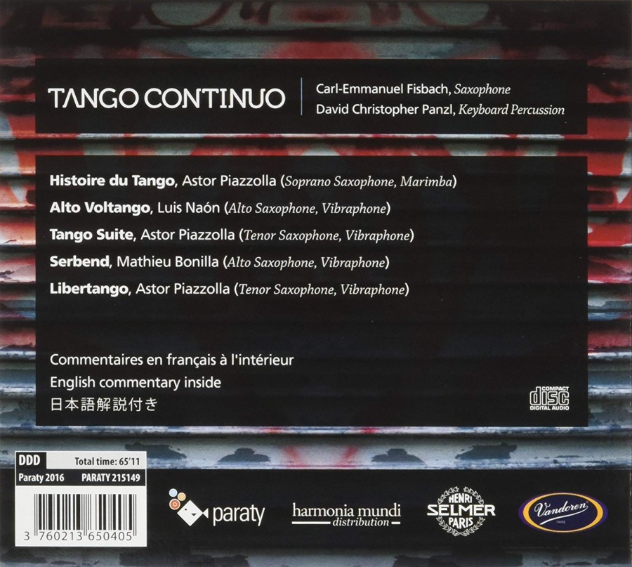 Piazzolla: Tango Continuo – Histoire du tango Suite Libertango - slide-1