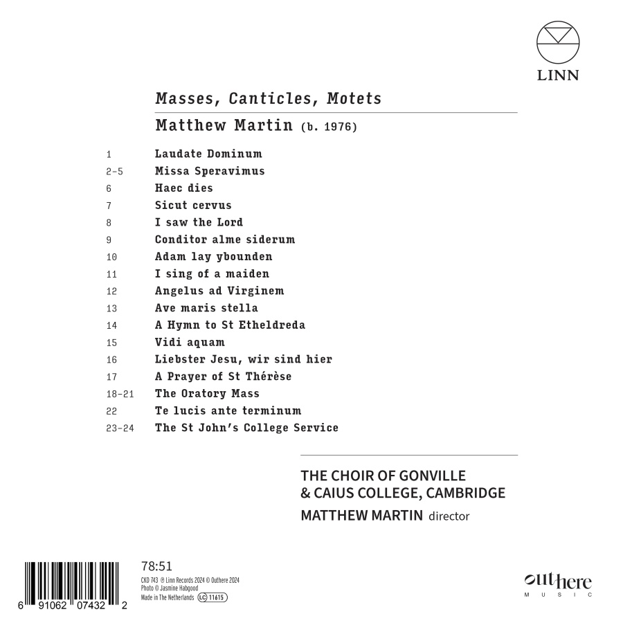 Martin: Masses, Canticles, Motets - slide-1