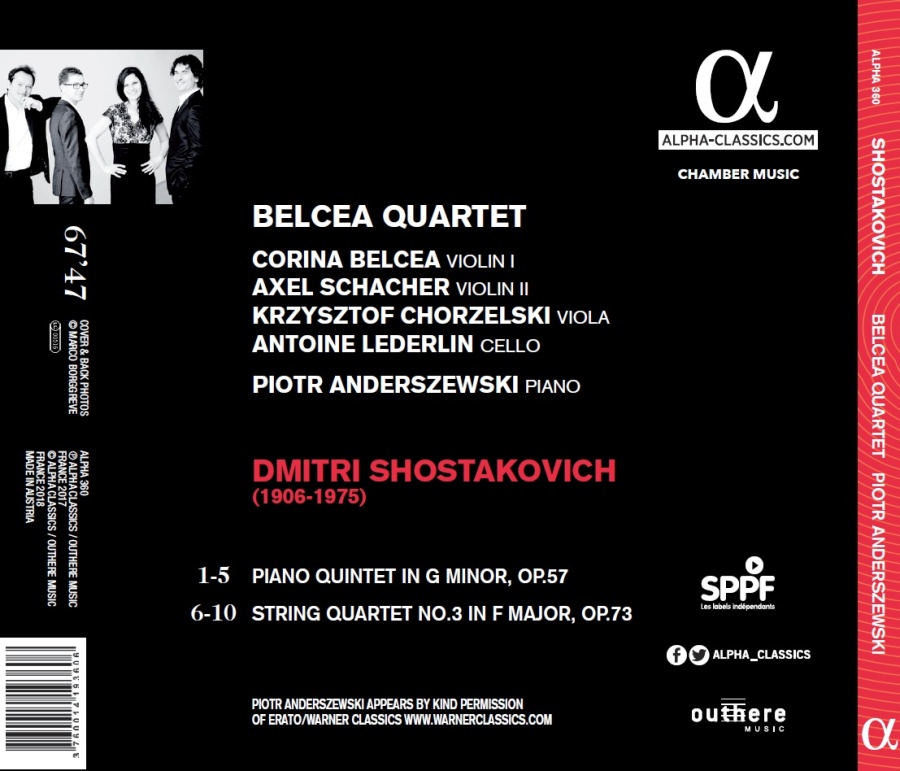 Shostakovich: Quartet No. 3 & Piano Quintet - slide-1