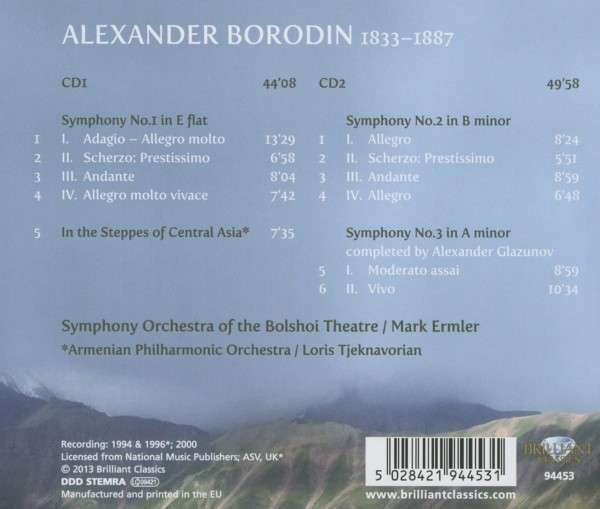 Borodin: Symphonies Nos. 1 - 3 - slide-1
