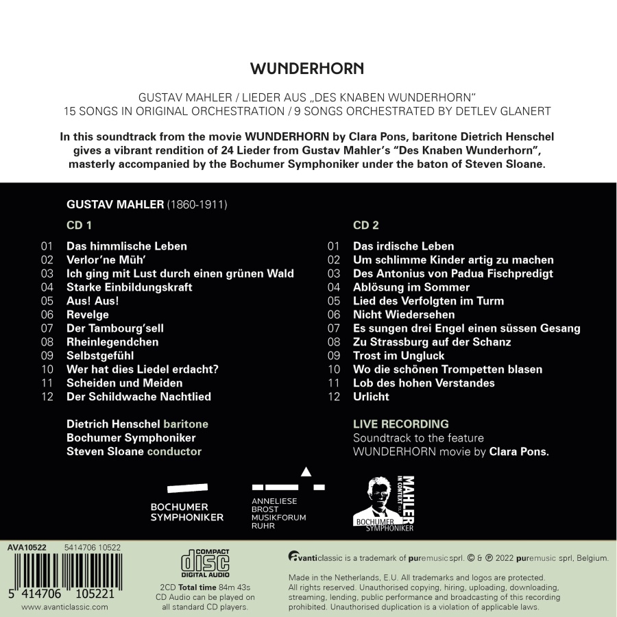 Mahler: Wunderhorn - slide-1