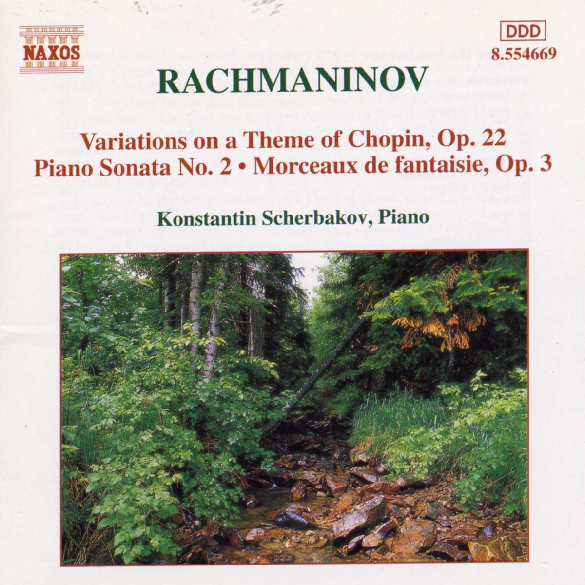 RACHMANINOV: Piano sonata no. 2