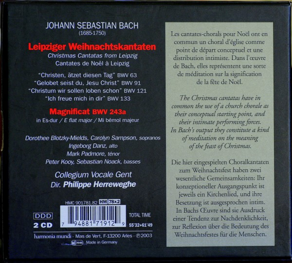 Bach: Leipziger Weihnachtskantaten - slide-1