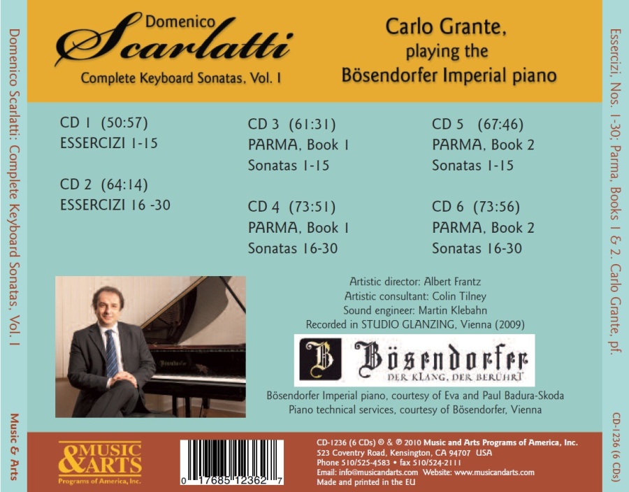 Scarlatti: The Complete Keyboard Sonatas Vol. 1 - slide-1