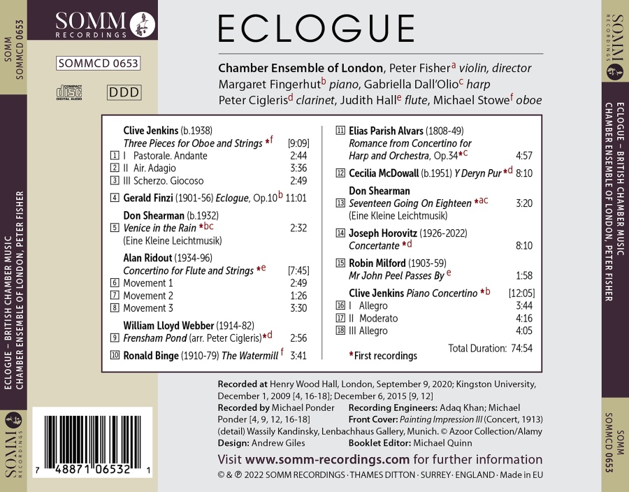 Eclogue - British Chamber Music - slide-1