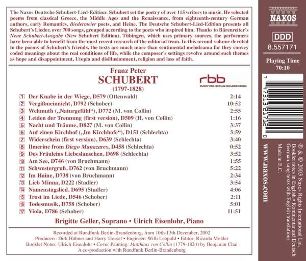 SCHUBERT F.: Schubert's Friends - Vol. 2 - slide-1