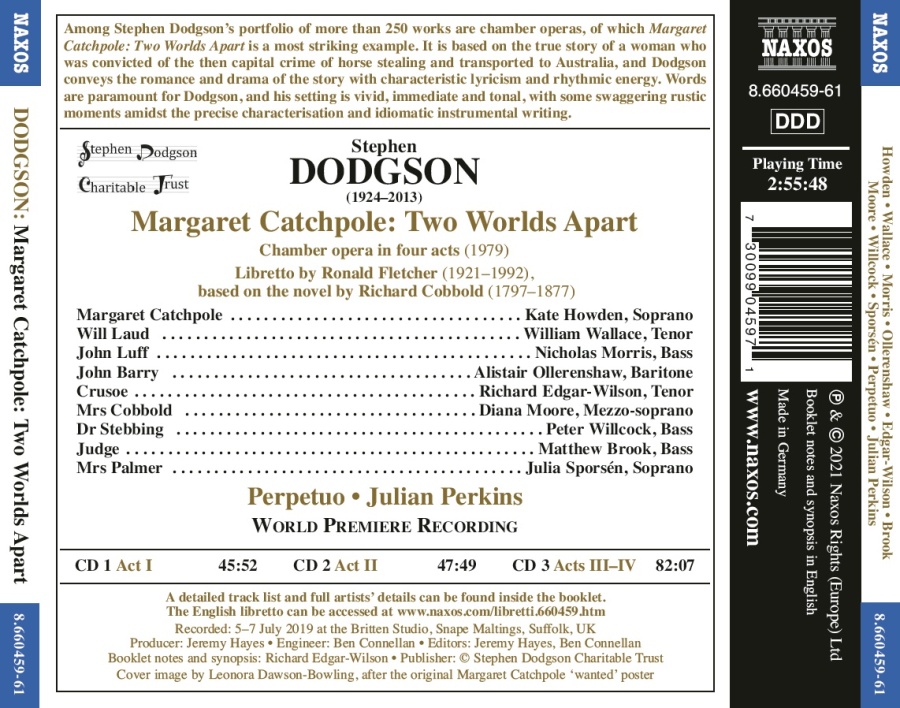 Dodgson: Margaret Catchpole: Two Worlds Apart - slide-1