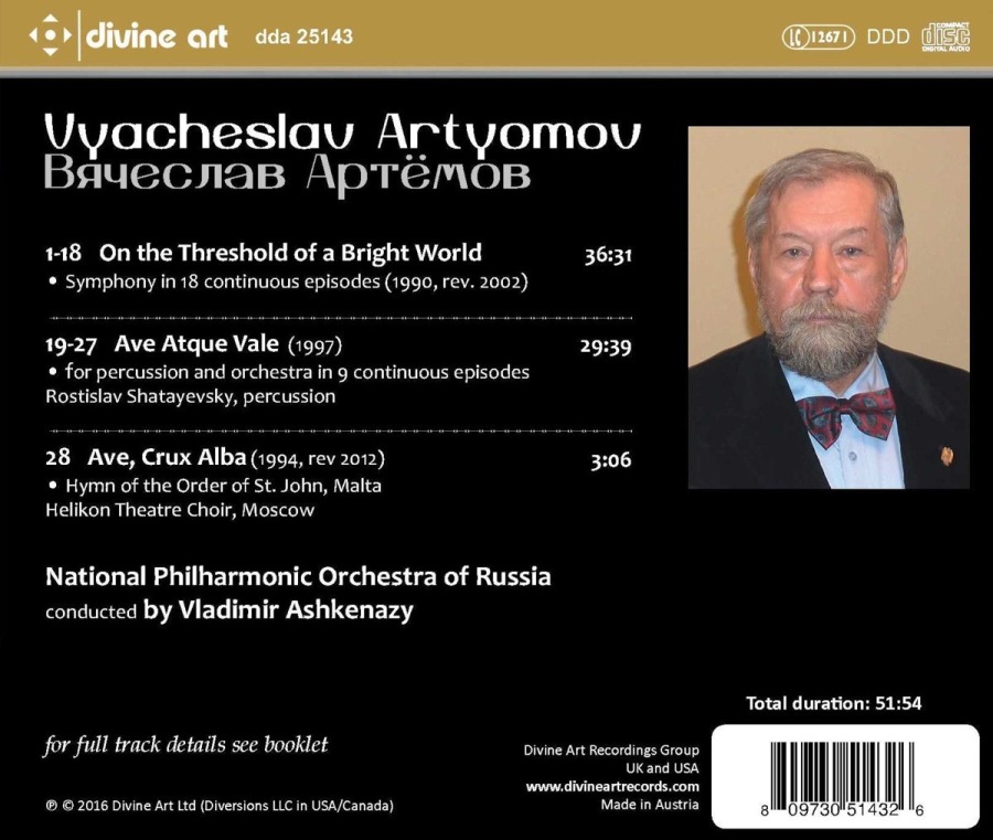 Artyomov: Symphony - On the Threshold of a Bright World - slide-1