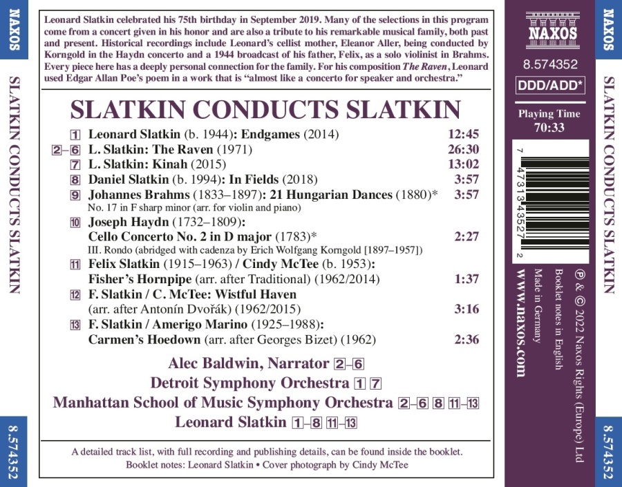 Slatkin Conducts Slatkin - slide-1
