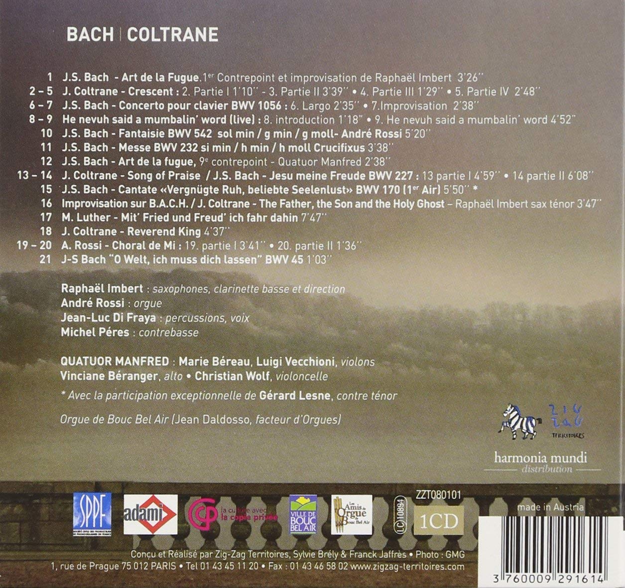 Imbert: Bach - Coltrane Project - slide-1