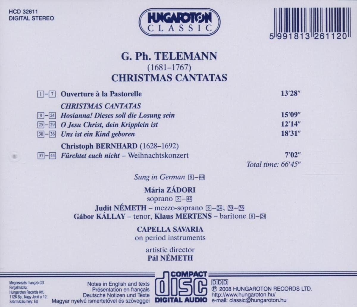 Telemann: Christmas cantatas - slide-1