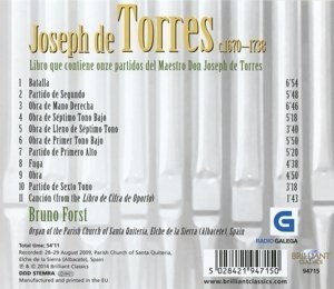 De Torres: Complete Organ Music - slide-1