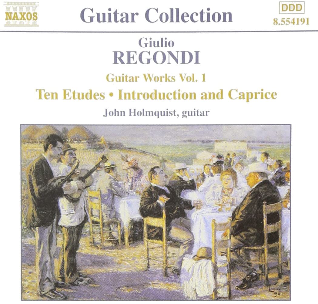 Regondi: Guitar Music vol. 1