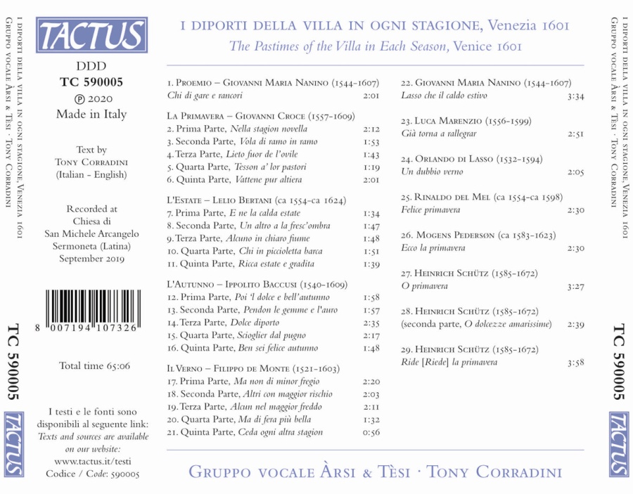 I Diporti della villa in ogni stagione, Venezia 1601 - slide-1