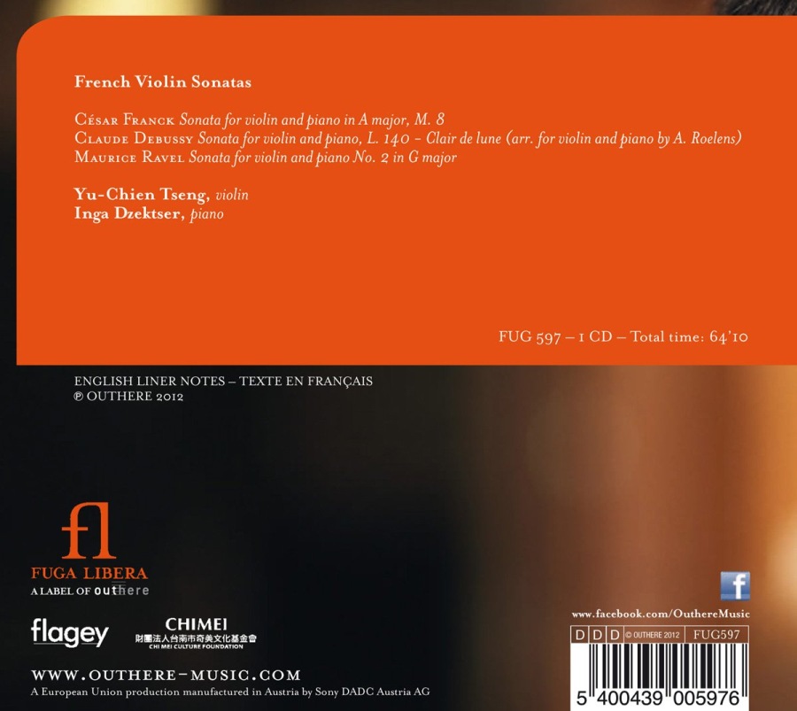 French Violin Sonatas - Franck, Ravel, Debussy - slide-1