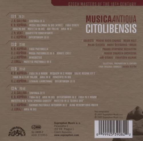 Musica Antiqua Citolibensis (Czech Masters of the 18th Century) - slide-1