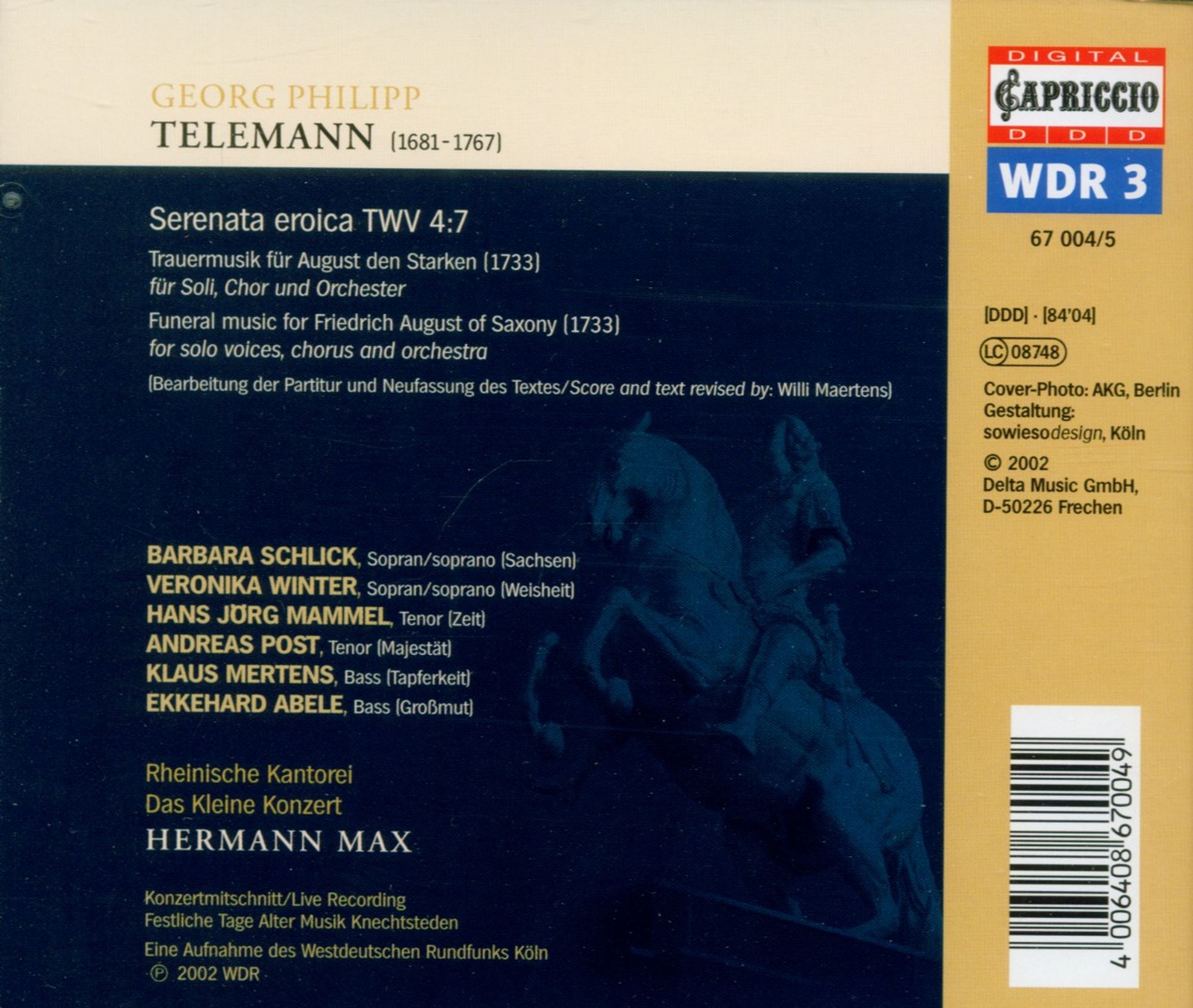 Telemann: Serenata eroica TWV4:7 - slide-1