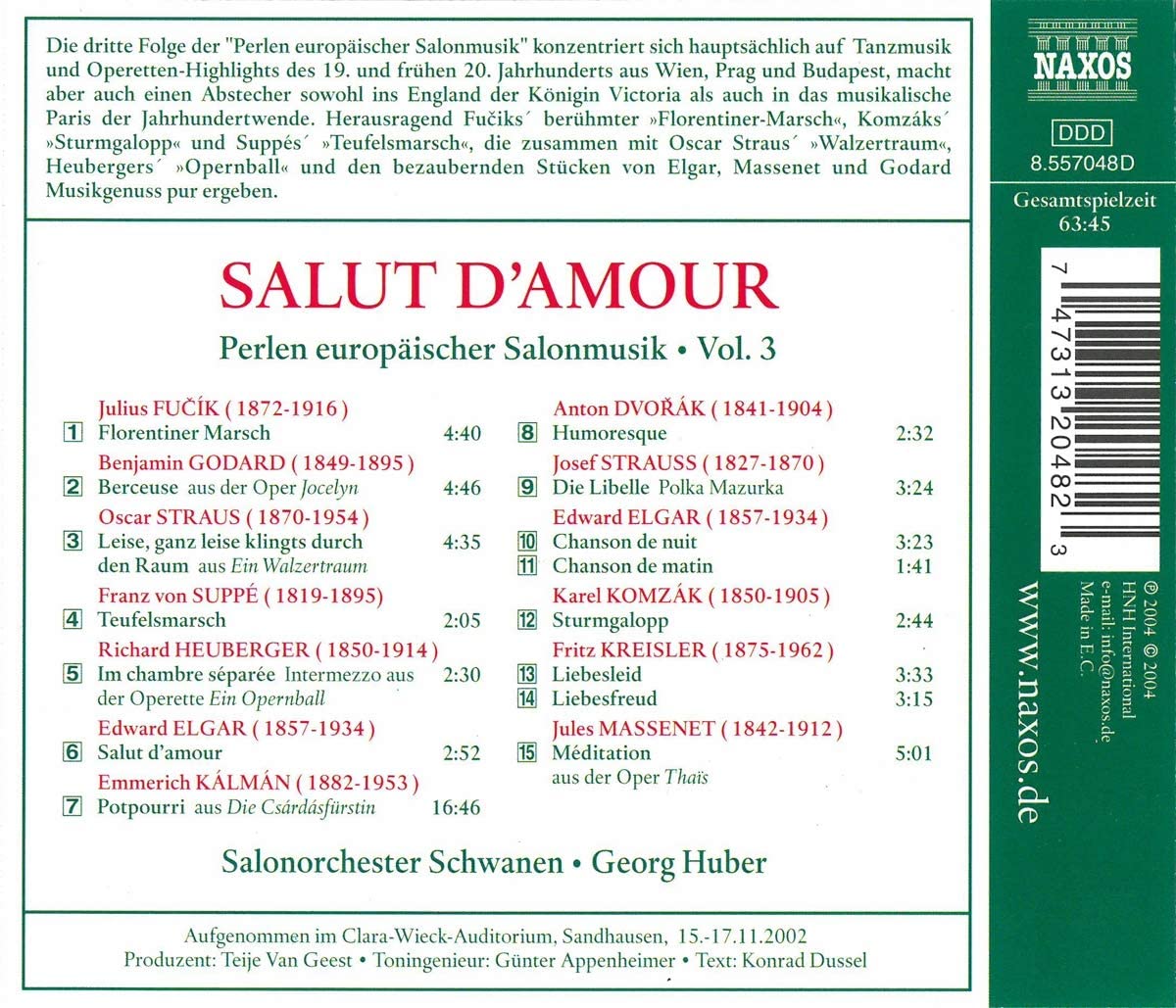 Salon Orchestra Favourites Vol. 3 - slide-1