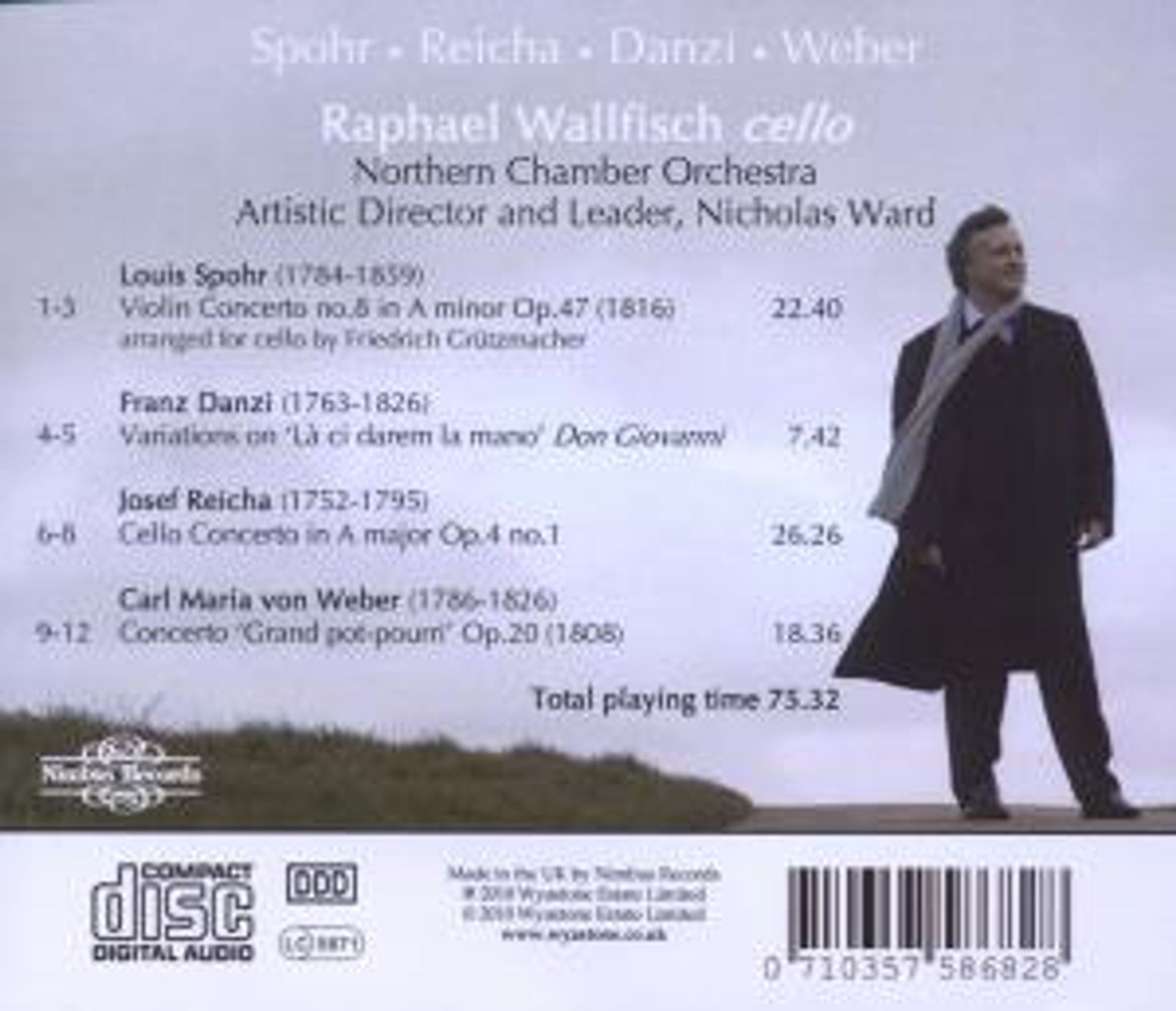 WEBER/SPOHR/REICHA: Cello Works - slide-1