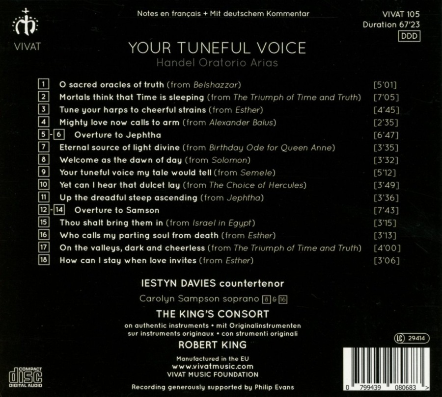 Handel: Your tuneful voice - slide-1