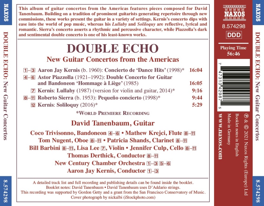 Double Echo - New Guitar Concertos from the Americas - slide-1