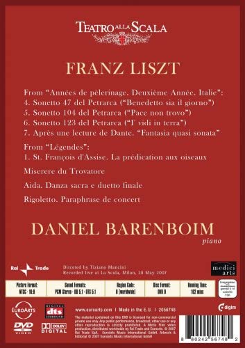 Daniel Barenboim - The Liszt Recital from La Scala - slide-1