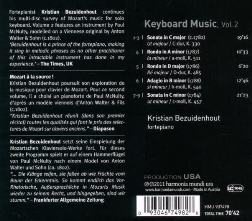 Mozart: Keyboard Music Vol. 2 - slide-1