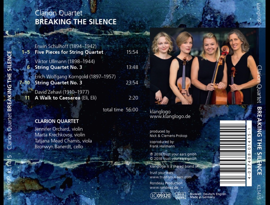 Breaking the Silence - Korngold; Ullmann; Schulhoff - slide-1