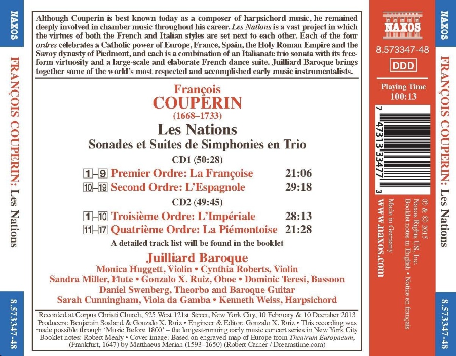 Couperin: Les Nations, Sonades et Suites de Simphonies en Trio - slide-1