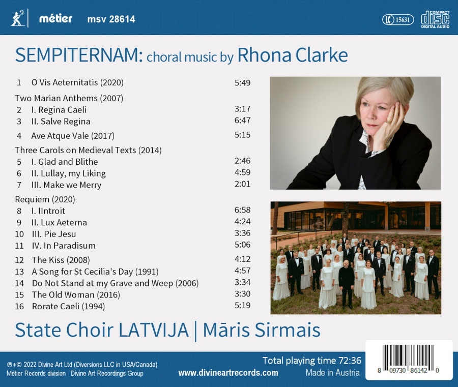 Sempiternam - Choral Music by Rhona Clarke - slide-1