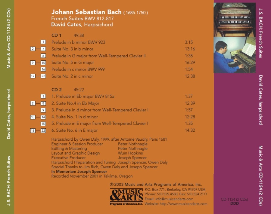 Bach: The French Suites - slide-1