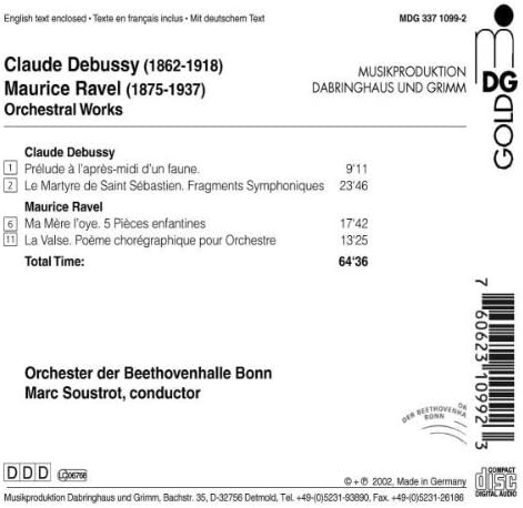 DEBUSSY/RAVEL: Orchestral Works - slide-1