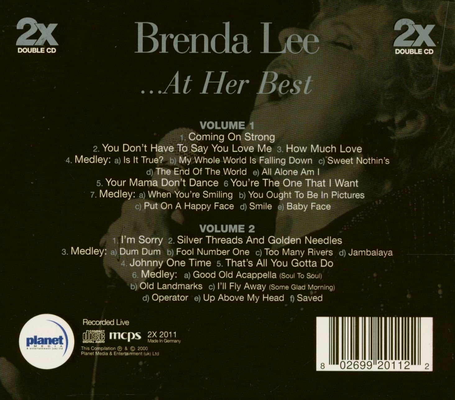 Brenda Lee at Her Best - slide-1